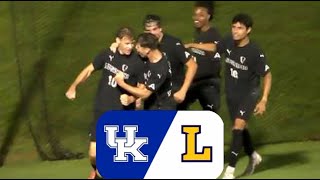 Kentucky vs Lipscomb College Soccer Highlights [upl. by Aitahs402]