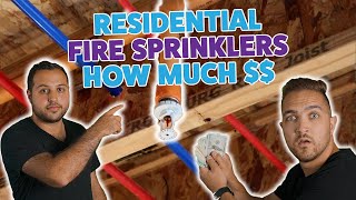 Residential Fire Sprinklers What You Need to Know in 5 or 6 Steps  House Flipping in Los Angeles [upl. by Llemij]