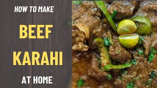 Beef kadahi restaurant style mainthe mothers recipes [upl. by Teplica184]