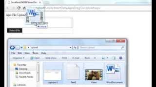 Ajax File Upload in ASPNET with C [upl. by Inavihs564]