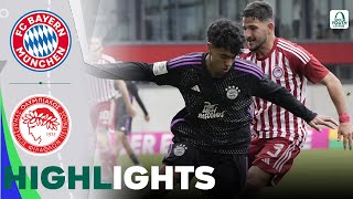 Bayern Munich vs Olympiacos  Highlights  UEFA Youth League Quarter Final 12032024 [upl. by Newby]