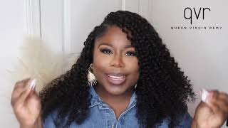 3 packs  99 QVR feather crochet hair ON SALE now  QVR 100 Virgin Hair X TheKeyisME [upl. by Siffre90]