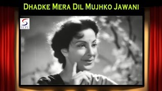 Dhadke Mera Dil Mujhko Jawani  Shamshad Begum  Babul  Dilip Kumar Nargis [upl. by Ham]