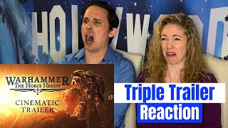 Warhammer 40k Triple Reaction Kill Team Space Marine Armouring and Horus Heresy [upl. by Carita801]