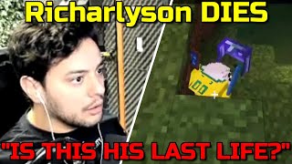 Richarlyson DIES infront of Forever FULL after they Reunite on QSMP Minecraft [upl. by Ocana565]