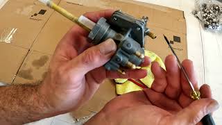 Rebuilding the Kawasaki H1 H2 S1 S2 S3 Triple Petcock Fuel Gas Valve  Complete Tutorial [upl. by Oiredised450]