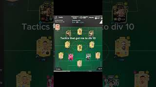 These TACTICS got me to division 10 fc25 fc25ultimateteam fc25gameplay fc25rivals [upl. by Camus291]