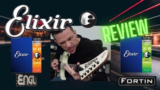 Elixir NANOWEB and OPTIWEB Guitar Strings  Differences [upl. by Faubion]