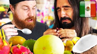 Probando FRUTAS MEXICANAS EXÓTICAS ft VAGABOOM WeroWeroTV [upl. by Tireb11]