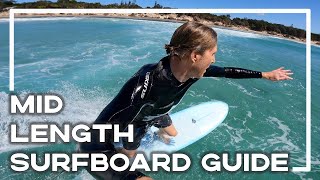 8 Epic Mid Length Surfboards 🤙 Mid Length Surfboard Guide  Stoked For Travel [upl. by Neztnaj361]