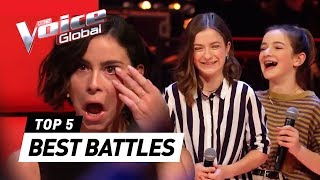 BEST BATTLES in The Voice Kids around the world [upl. by Almund]