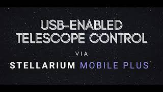 USBEnabled Telescope Control via Stellarium Mobile Plus [upl. by Adlin]