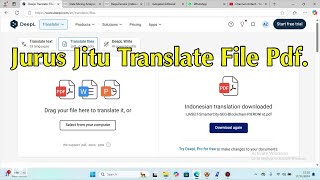 Cara Menerjemahkan File Pdf Tanpa Ribet [upl. by Middendorf960]