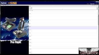 Saitek X52 Pro Software Review and Tutorial HD [upl. by Wesla]