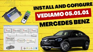 How to install and config Vediamo 050101  Coding and Programming offline Mercedes Benz [upl. by Sabelle]