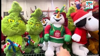 Christmas 2023 Home Depot Gemmy Animated Emote Figures Plush amp Christmas Decorations [upl. by Miguela]