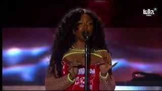 SZA  Love Language Live At Lollapalooza Chile 2024 [upl. by Yuria608]