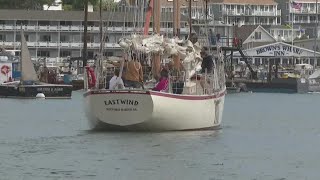 Windjammer Days means fun and business in Boothbay Harbor [upl. by Candis]