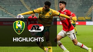 Highlights ADO Den Haag  Jong AZ  Keuken Kampioen Divisie [upl. by Oirazan599]