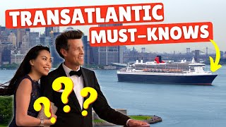 The 10 Things All Smart Cunard Transatlantic Passengers Do [upl. by Burkhard]