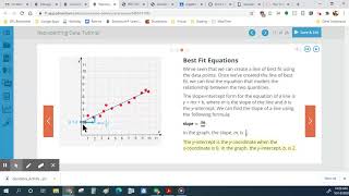 Module 3 Representing Data  Unit 4 Algebra 1 [upl. by Ativ507]