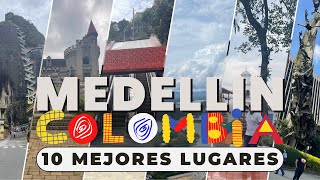 Top 10 lugares de Medellin Colombia [upl. by Ocire]