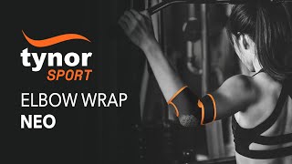 Tynor Elbow Wrap Neo  Ultimate elbow support for boosted performance [upl. by Dietrich]