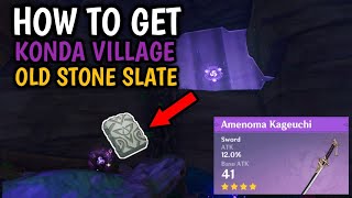 How to Get Konda Village Old Stone Slate  The Farmers Treasure World Quest [upl. by Haman]