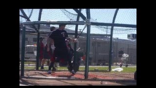 Minnesota Twins Byung Ho Park taking BP 21216 [upl. by Bashuk]