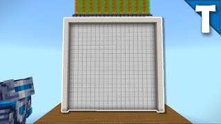 The EXPANDABLE PISTON DOOR Minecraft Bedrock [upl. by Evangeline]