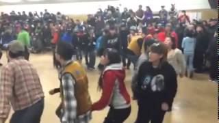 Behchoko Drum Dance Double 2Step Dance Style [upl. by Miche]