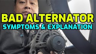 SIGNS OF A BAD ALTERNATOR [upl. by Maris]