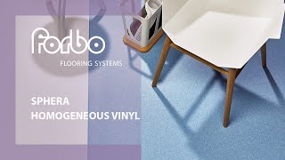 Sphera Homogeneous Vinyl how it is made  Forbo Flooring Systems [upl. by Adnoyek]