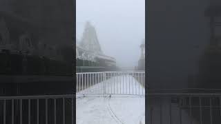 Tirumala Snow Falling today 12112024 tirupati tirumala song anantapur [upl. by Ahsimek851]