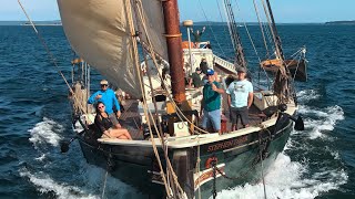 Discover beautiful Maine aboard a 150yearold sailing vessel [upl. by Aitercal]