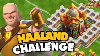 Easily 3 Star Golden Boot Haaland Challenge Clash of Clans Malayalam [upl. by Thaine]