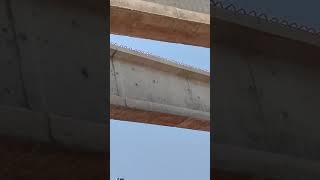 Girder launching work hardworks subscribe viralshort [upl. by Noxaj]