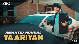 Yaarian  Amantej Hundal  Juke Box  New Punjabi Song 2020 [upl. by Ytrebil]