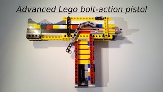 Advanced Lego boltaction pistol  Elite Brickground [upl. by Beatrice]