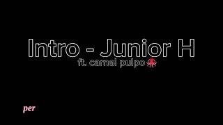 intro  junior h ft carnal pulpo letra cancion completa [upl. by Stevie676]