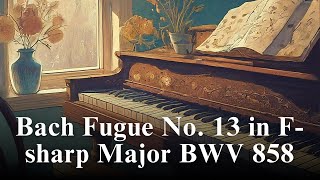 quotBach Fugue No 13 in Fsharp Major BWV 858 from WTC Book 1quot played by Jefferson Lin [upl. by Anamor]