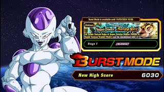 HOW TO GET 6000 BURST MODE SCORE USING PLANETARY DESTRUCTION LR SS TRIO EVENT DBZ DOKKAN BATTLE [upl. by Trellas555]