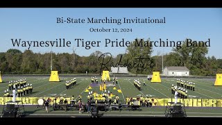 20241012 •Waynesville Tiger Pride Marching Band •BiState Marching Invitational at Potosi HS [upl. by Iolanthe]