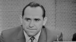 Whats My Line  Yogi Berra Martin Gabel panel Jul 2 1961 [upl. by Budde]