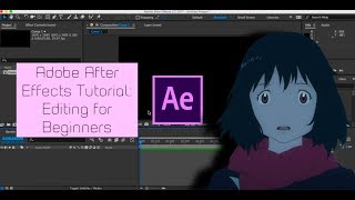 Adobe After Effects Tutorial Editing for Beginners [upl. by Enoval143]