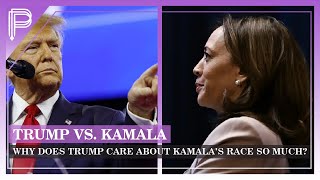 Why does Donald Trump care about Kamala Harriss race so much [upl. by Dimitris]