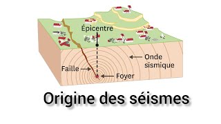 Lorigine des séismes  Rapport entre séismes et les mouvements des plaques tectoniques [upl. by Grimbal]