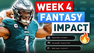 NFL Week 4 Reactions  Injuries  Early Week 5 Waiver Wire amp Fantasy Football Advice 2024 [upl. by Newton309]