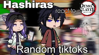 Hashiras react to giyuu as Random songs11  read Description♡ [upl. by Vivianne]