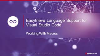 Easytrieve Visual Studio Code Extension Working with Macros [upl. by Dray]